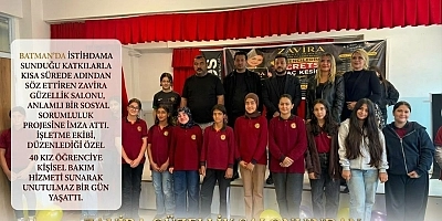 ZAVİRA GÜZELLİK SALONU’NDAN EĞİTİME VE MİNİKLERE ANLAMLI DOKUNUŞ!